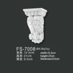FS-7008 PU decorative corbel for wall and ceiling decoration