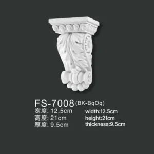 FS-7008 PU decorative corbel for wall and ceiling decoration