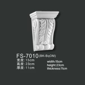 FS-7010 PU decorative corbel for wall and ceiling decoration