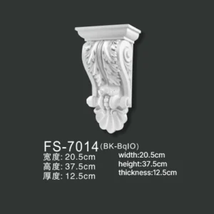 FS-7014 PU decorative corbel for wall and ceiling decoration