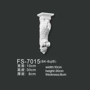 FS-7015 PU decorative corbel for wall and ceiling decoration