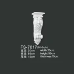 FS-7017 PU decorative corbel for wall and ceiling decoration