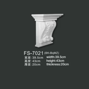 FS-7021 PU decorative corbel for wall and ceiling decoration