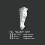FS-7023 PU decorative corbel for wall and ceiling decoration