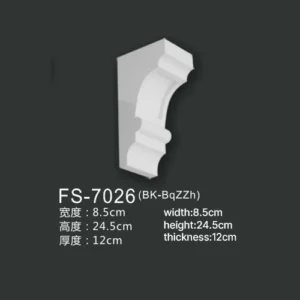 FS-7026 PU decorative corbel for wall and ceiling decoration