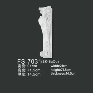FS-7031 PU decorative corbel for wall and ceiling decoration