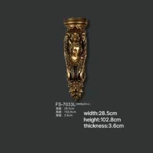 FS-7033 PU decorative corbel for wall and ceiling decoration