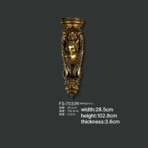FS-7033R PU decorative corbel for wall and ceiling decoration