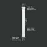 FS-8019 PU door surround moulding for interior doorway decoration