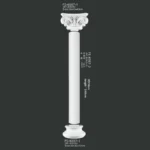 FS-K007 PU Roman column for interior architectural decoration