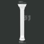 FS-K012 PU Roman column for interior architectural decoration