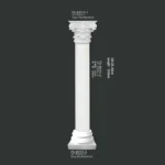 FS-K013 PU Roman column for interior architectural decoration