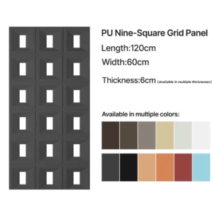 PU architectural component for interior and exterior decoration