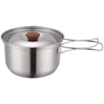 Hot Sale Portable Stainless Steel 7-Piece Cookware Set with Non-Stick Coating Oven Safe for Outdoor Camping & Travel -...
