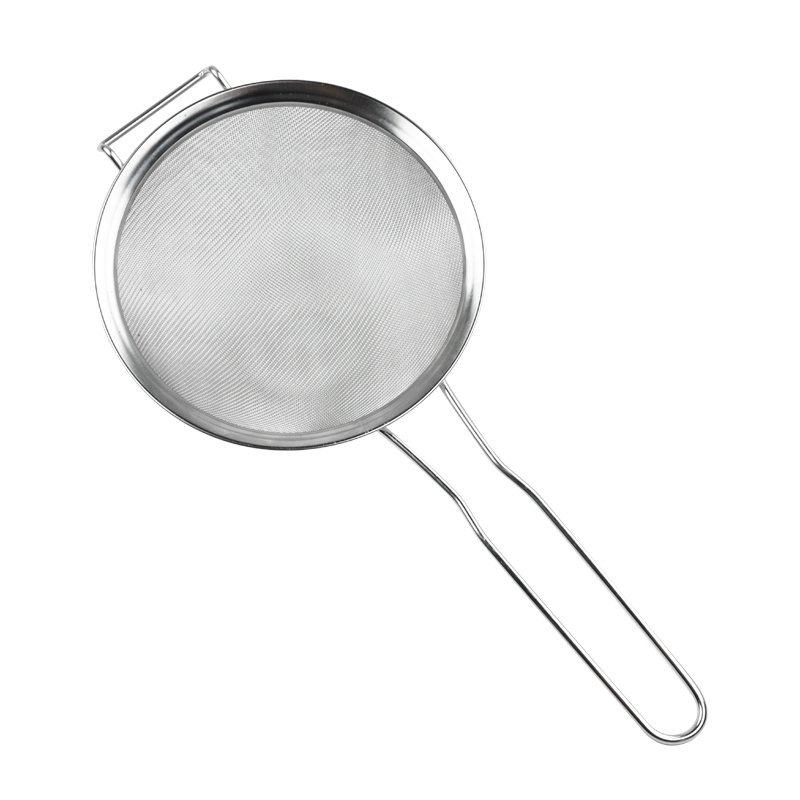 Wholesale Stainless Steel Kitchenware Set Fruit Vegetables Washing Drain Basket Leach Filter Metal Strainer Colander for F...