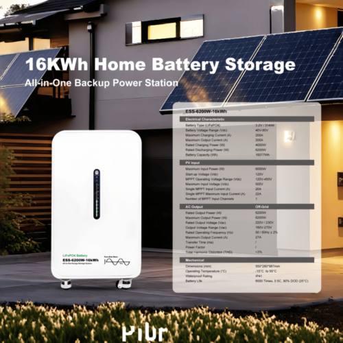 16kWh Portable Outdoor Home Power Station - Outdoor Home Energy Storage