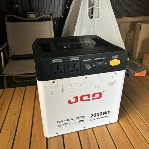 Station d'alimentation portable d'extérieur de 2 000 Wh - Station d'alimentation d'extérieur...