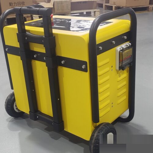 5000Wh Portable Home Power Station – Yellow - Outdoor Home Energy Storage