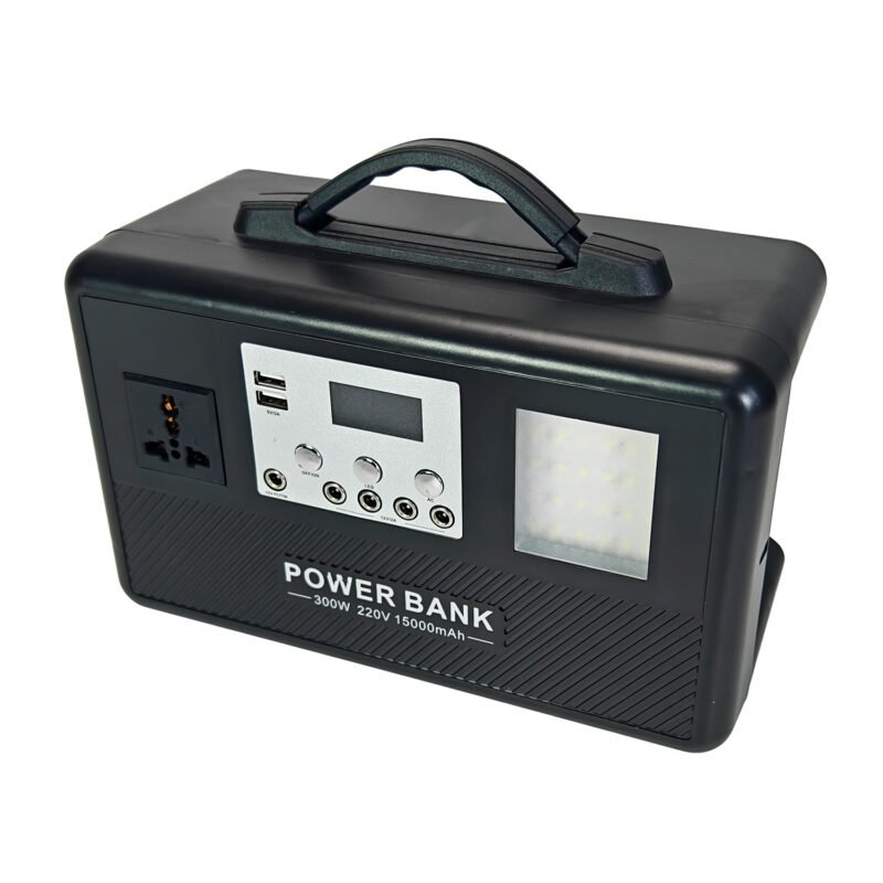 C801-300W Portable Power Station, Modified Sine Wave With Bluetooth - Portable Power Station