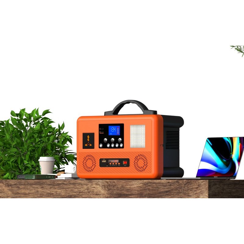 C801-300W Power Station Bluetooth & LED Light - Portable Power Station