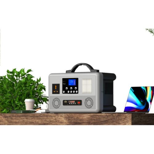Station d'alimentation C801-300W avec Bluetooth et éclairage LED - Port...