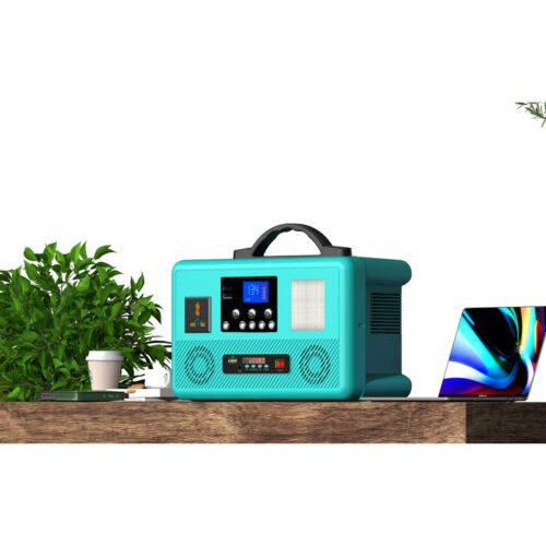 Station d'alimentation C801-300W avec Bluetooth et éclairage LED - Port...