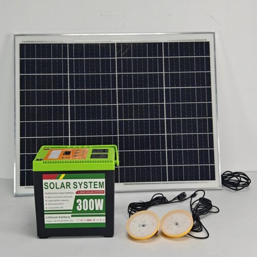 Sistema de energía solar C804 de 200 W - Estación de energía portátil