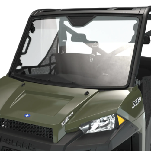 Lock & Ride Glass Windshield for RANGER - ATV Windshields - Motorcycle & Golf Cart Windshield Manufacturer