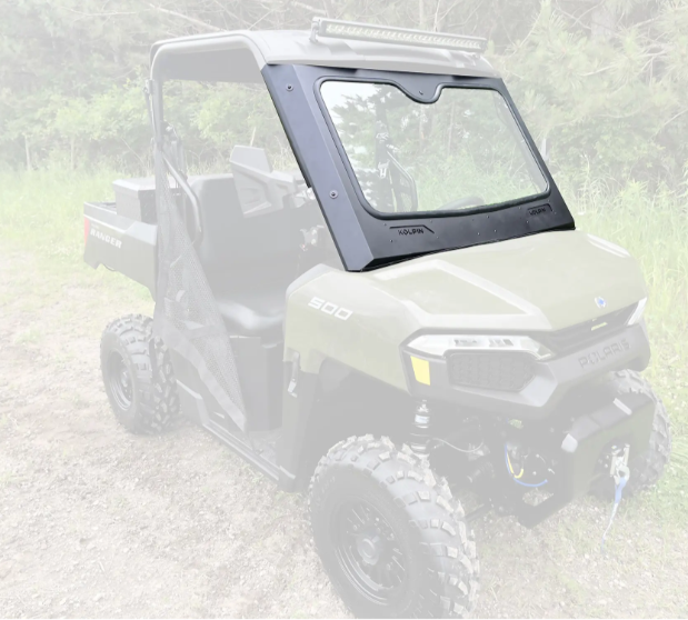 Glass Full Windshield for RANGER 500 - ATV Windshields - Motorcycle & Golf Cart Windshield Manufacturer