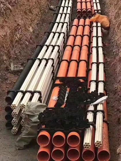 5G Communication Multi-Hole Pipe Layout Projec