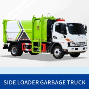 Side-Loader Garbage Compactor Truck - Garbage Compactor Truck - NBDIMA