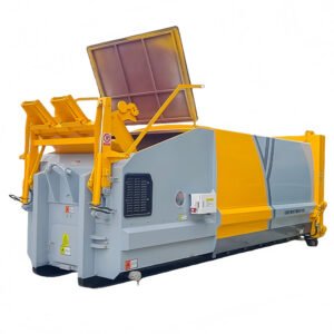 Front-Load Bin Lifter - Mobile Garbage Compactor - NBDIMA