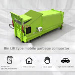 Front-Load Bin Lifter - Mobile Garbage Compactor - NBDIMA