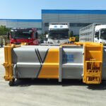 Side-Load Bin Lifter - Mobile Garbage Compactor - NBDIMA