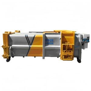 Side-Load Bin Lifter - Mobile Garbage Compactor - NBDIMA