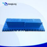 1000 Flat Grid Modular Belt With Side Guards - Conveyor Belt