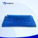 1000 Flat Grid Modular Belt With Side Guards - Conveyor Belt