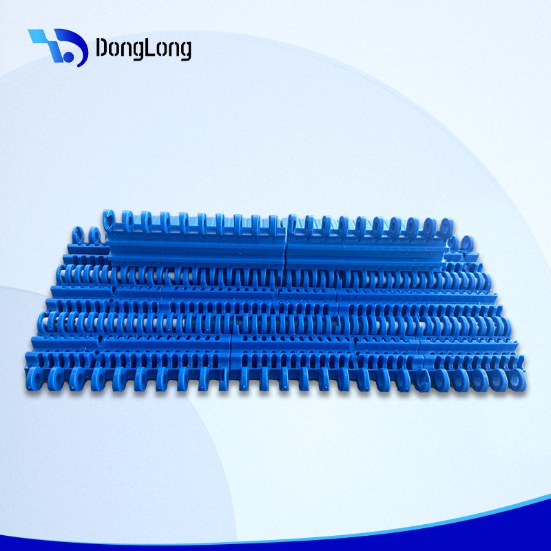 1000 Flat Grid Modular Belt With Side Guards - Conveyor Belt