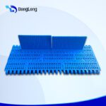 1000 Flat Grid Modular Belt With Side Guards - Conveyor Belt