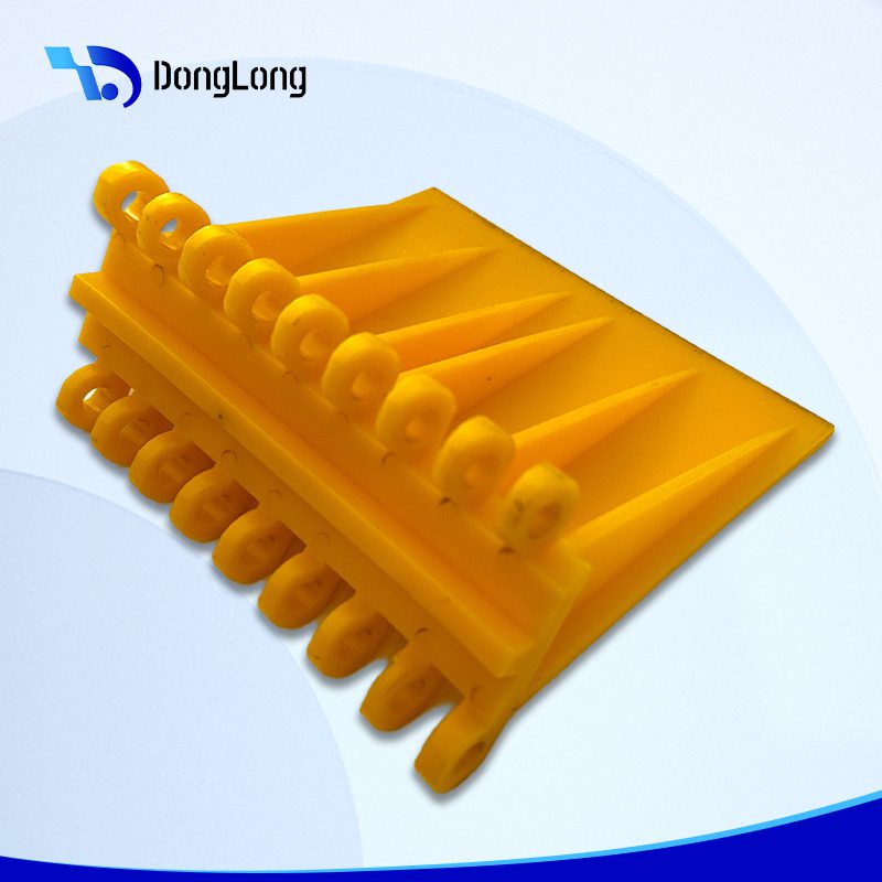 800 Series With Inclined Baffles - Conveyor Belt