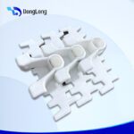 80mm Wide Rubber Coated Flat Top Chain - Conveyor Belt