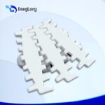 80mm Wide Rubber Coated Flat Top Chain - Conveyor Belt