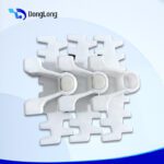 80mm Wide Rubber Coated Flat Top Chain - Conveyor Belt