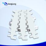 80mm Wide Rubber Coated Flat Top Chain - Conveyor Belt