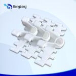80mm Wide Rubber Coated Flat Top Chain - Conveyor Belt