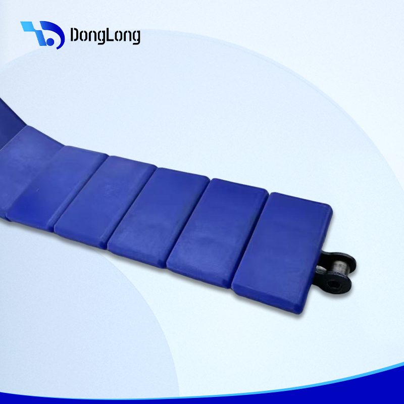 843 Steel Base Straight Conveyor Chain - Conveyor Belt