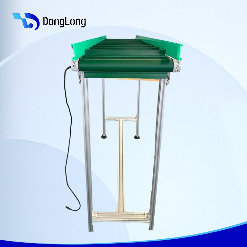 PVC Belt Conveyor With Side Baffles - Conveyor System