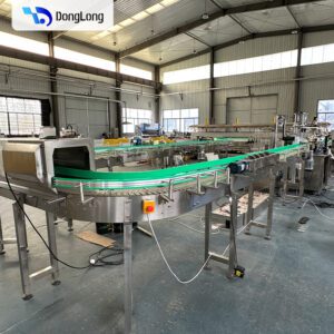 Slat Chain Curved Conveyor Line - Conveyor System