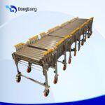 Telescopic Curved Roller Conveyor - Conveyor System