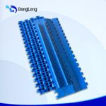 2527 Flat Top Modular Belt With Side Flights - Conveyor Belt